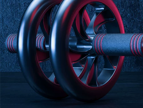 朗威回弹健腹轮  巨轮健腹轮 腹肌轮收瘦腰...