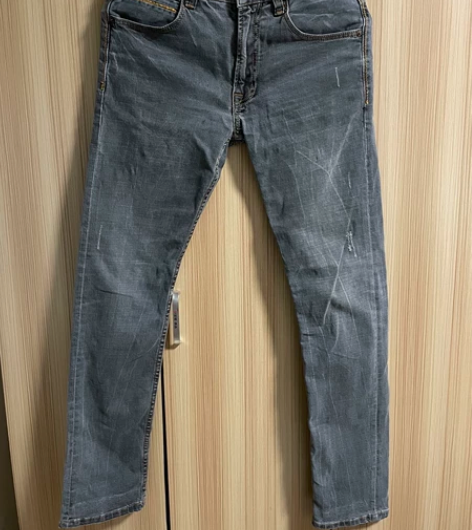 OUGUTU欧古图春秋常规款男士牛仔裤无弹...