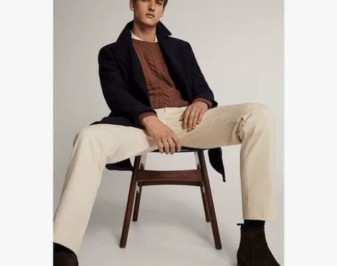 Massimo Dutti 男装 男士修身...
