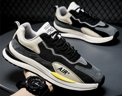 秋冬男鞋2022新款冬季百搭休闲增高老爹学...