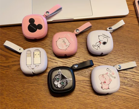 苹果充电线三合一数据线一拖三伸缩6plus...