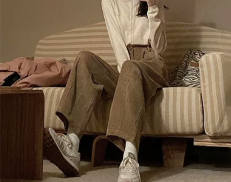 ?jmwomen复古灯芯绒裤 全新带吊牌 ...