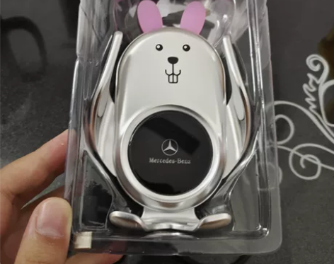 奔驰手机车载导航支架无线充电器 全新未使用...