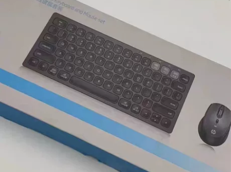 惠普cs750 CS750无线键鼠套装 蓝...