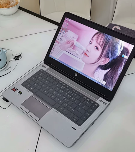 闲置99新超薄顶配惠普四核独显笔记本电脑游...