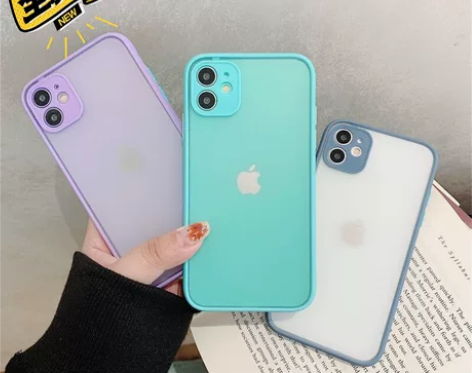 苹果12手机壳11肤感磨砂适用12PROM...