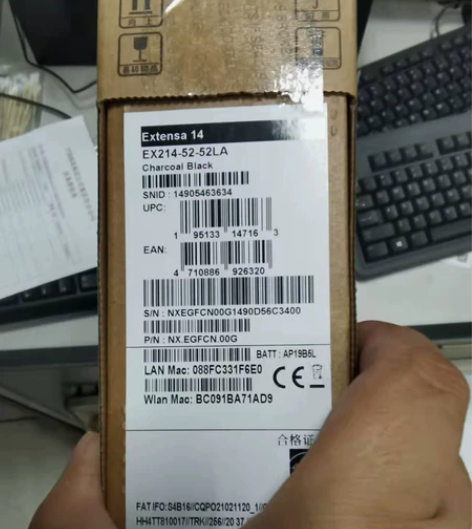 低价急出几十台全新没开封宏碁笔记本/EX2...