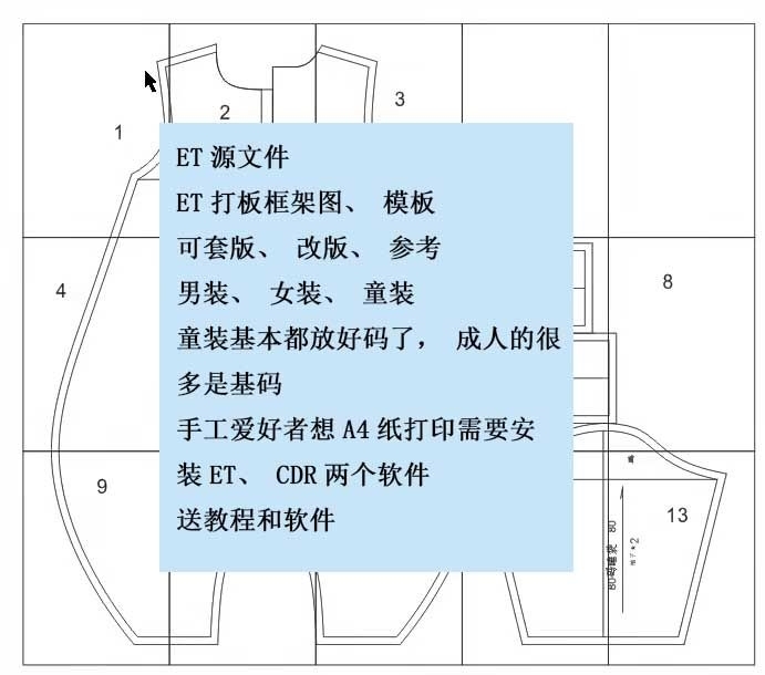 童装ET电子服装纸样