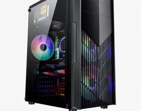 积至EVESKY 黑骑士电脑机箱台式DIY...