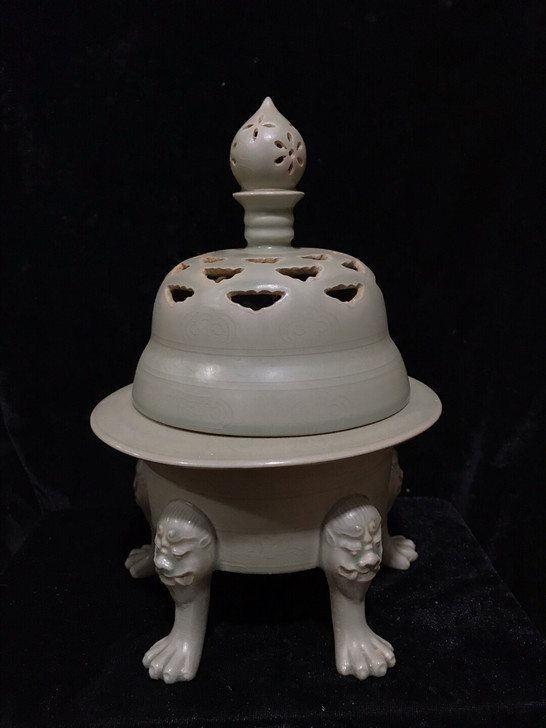 越窑 青瓷 熏炉