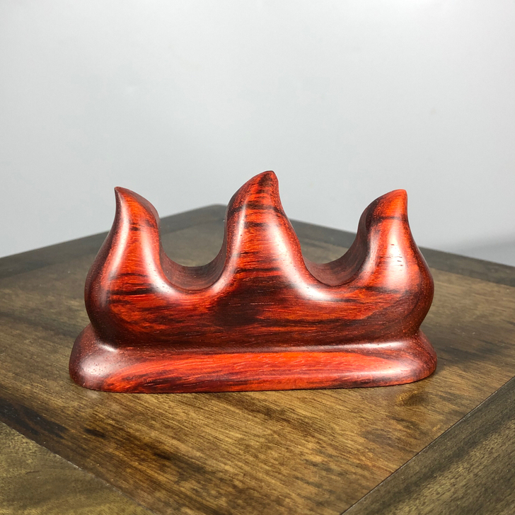 印度小叶紫檀毛笔架 中号天然保真印度小叶紫檀