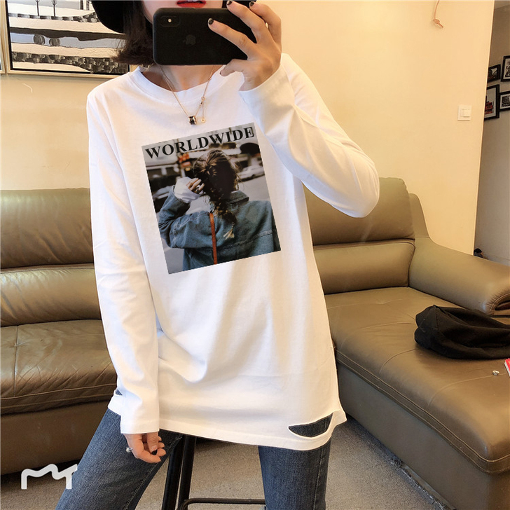 【双11狂欢价】2019秋冬装新款长袖打底...