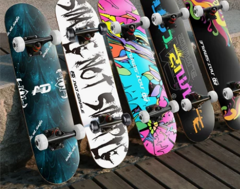 AD滑板初学者成人男女生青少年儿童成年全能...