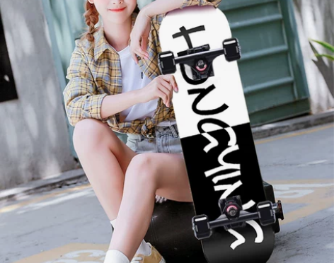 四轮滑板初学者女生成年人儿童青少年划板男孩...