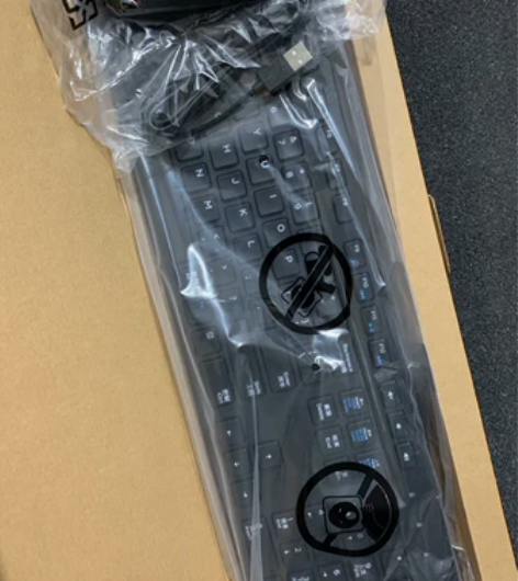 Dell有线键鼠一套，Dell3080工作...