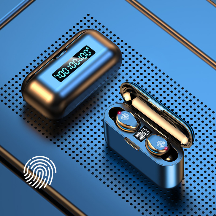 夏新真无线蓝牙耳机5.2双耳迷你隐形小型高...