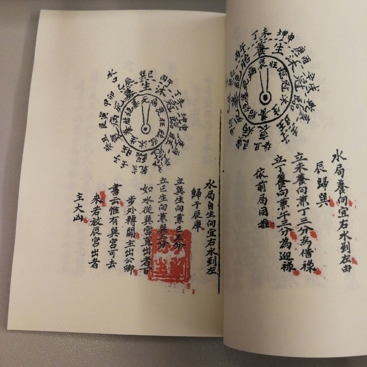 二十四向分金加减相旺法 清代名师方德精抄 ...