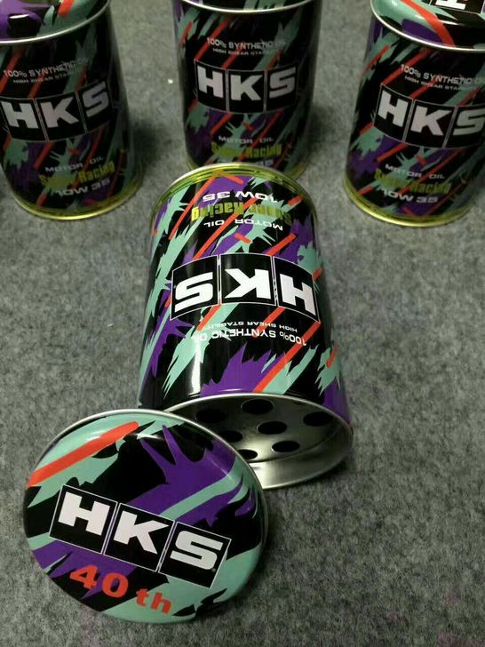 hks烟灰缸笔筒hks机油罐多用途hks机...