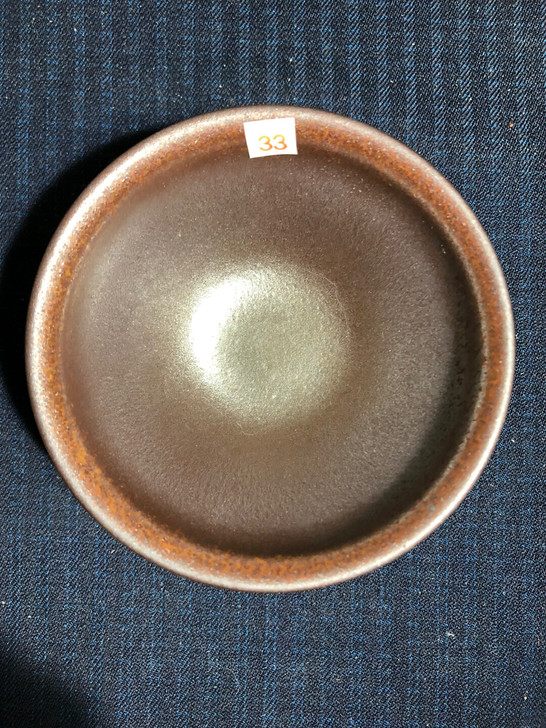 精品柴烧手工坯建盏铁锈银霜敛口盏主人杯