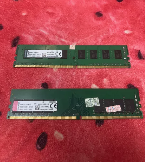 金士顿ddr4 8gb 2133内存条，自...