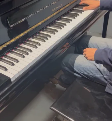 原装韩国三益钢琴，换新琴置换下来，闲置，急...
