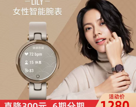 【55盛典价】Garmin佳明lily时尚...