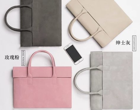 电脑包14寸女适用苹果Macbook联想小...