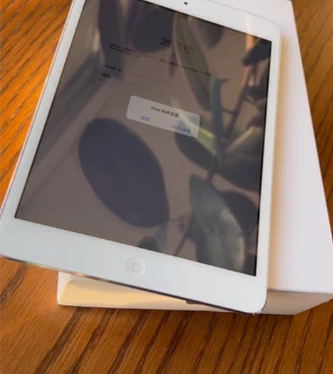 一台老iPad mini，外观几乎全新，正...