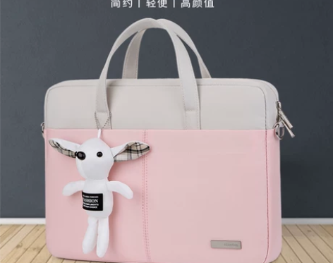 电脑包14寸女手提适用苹果macbook联...