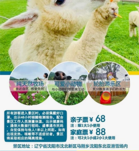 森林公园森蒲牧场    沈阳森蒲牧场 单人...