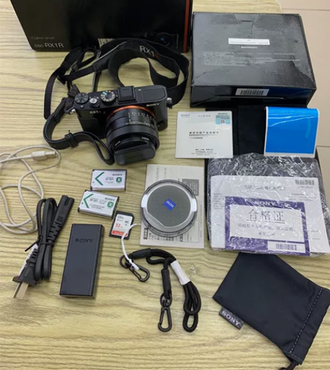 索尼RX1r 全画幅相机 微单 黑卡 包装...
