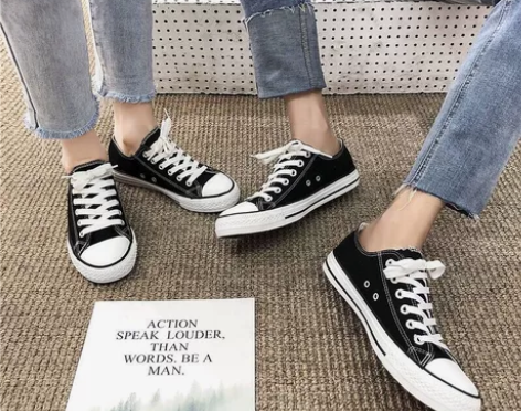 高帮帆布鞋女经典帆布鞋男鞋情侣鞋帆布鞋男大...
