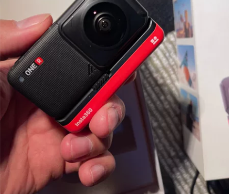 insta360 one R全景相机 买来...