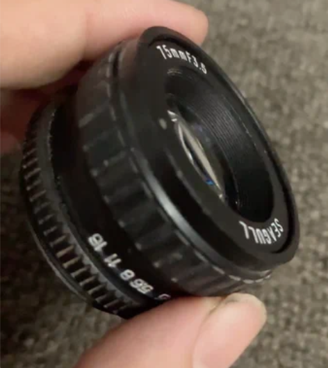 海鸥75/3.5放大镜头！镜头有点小擦痕！...