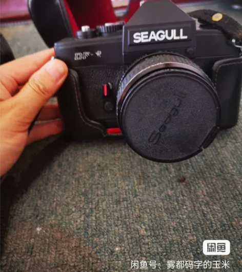 海鸥一台！功能正常，配件相机包、肩带、电池...