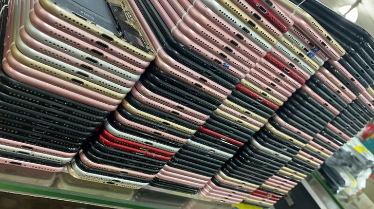 刚刚新拆苹果7p原装拆机电池原装电池6sp...