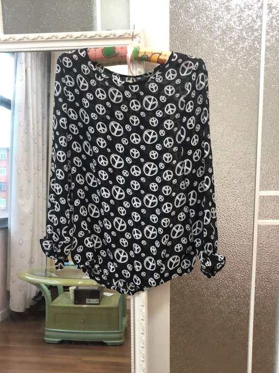 秦帝亦涵大码女装雪纺衫