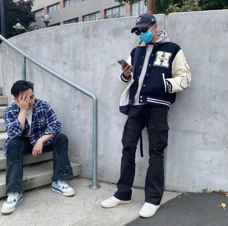 human made皮袖爱心毛巾绣花羊毛夹...