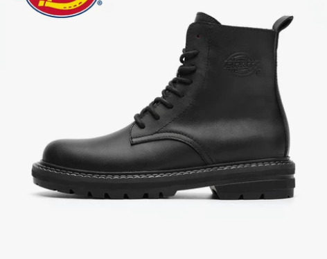 ?Dickies马丁靴男高帮夏季加绒保暖英...