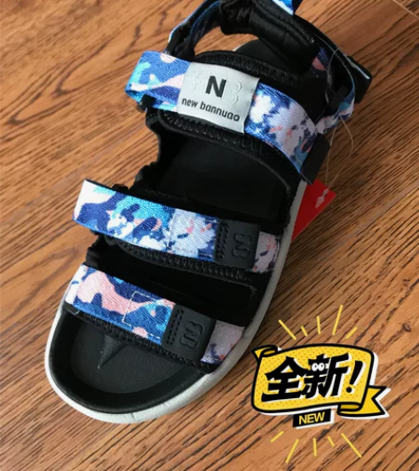 全新沙滩凉鞋，新百伦专柜，亏本甩 商场撤柜...