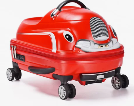 【狂暑价】儿童行李箱可坐骑行小孩旅游拉杆箱...