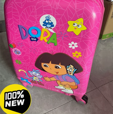 全新 儿童拉杆箱  原来买了是准备带孩子出...