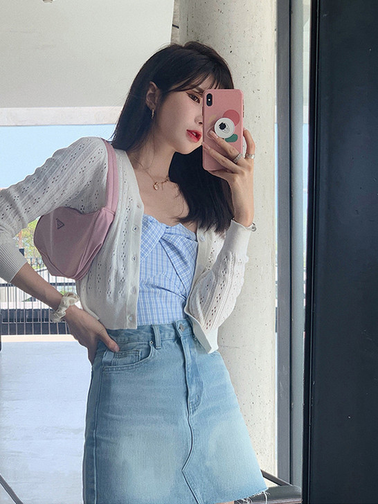 喜蝶诗 毛针织衫