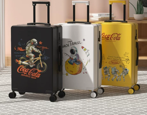 NANS宇航员行李箱男24寸20学生旅行拉...