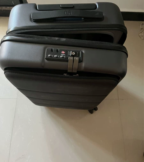 小米20寸轻商务旅行箱拉杆箱90分前开盖翻...