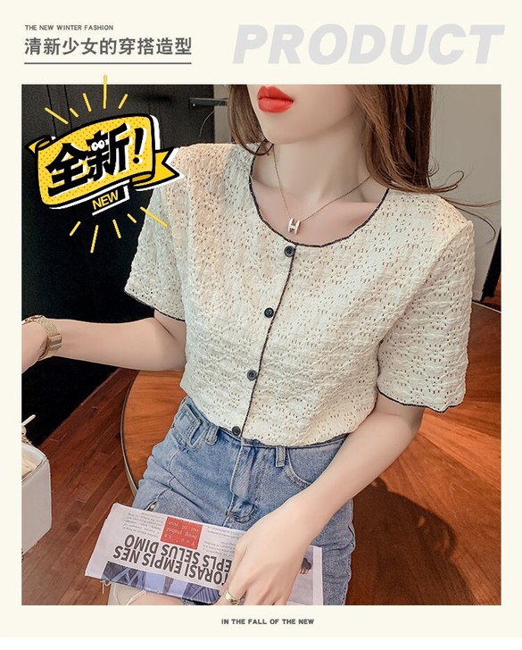 新款！爆款！【高品质】简约  洋气 镂空 ...