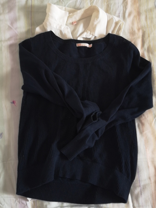 东方骆驼  针织衫  纱内衬