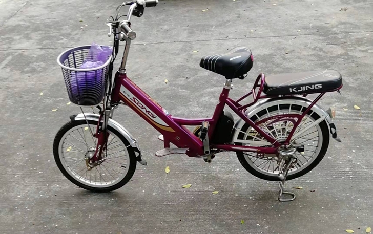 出台48v电动车；成色如图，八新，48v；...