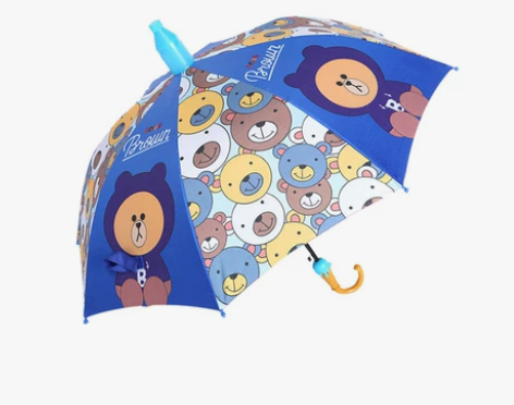 全新儿童晴雨两用卡通伞 独特人性化防水设计...