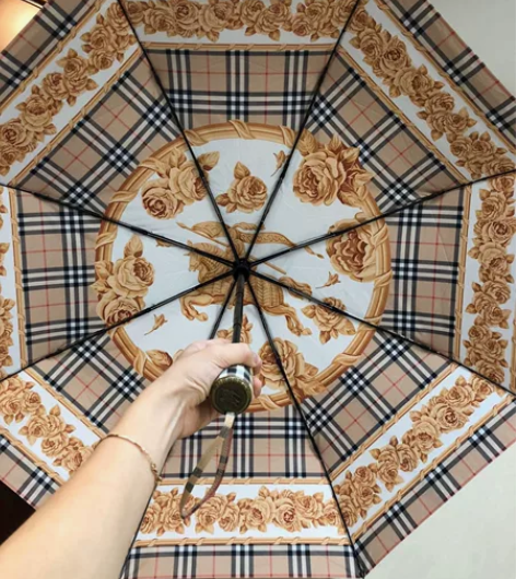 巴宝莉可爱礼品伞（BURBERRY） 全自...